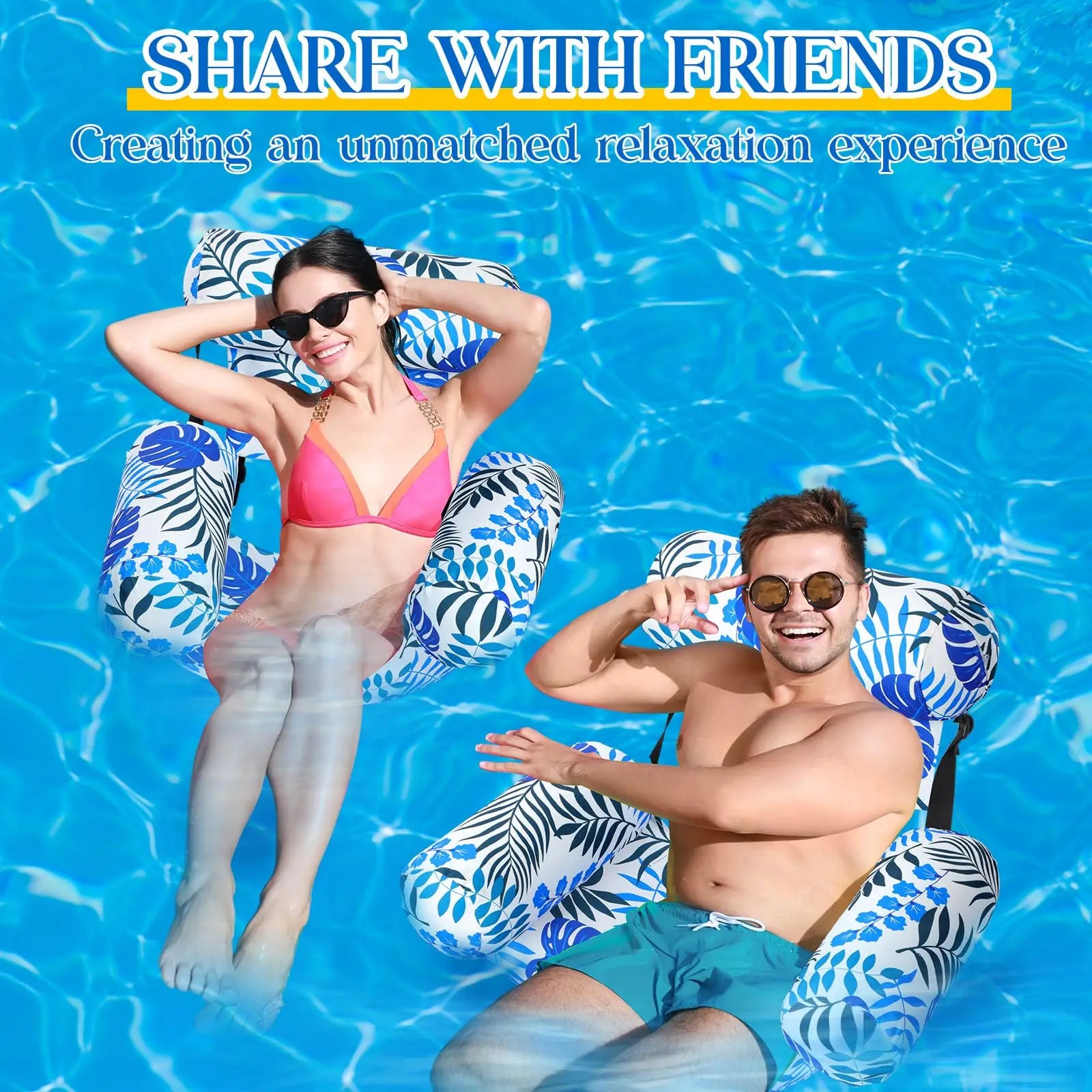 AquaLeaf – Tropical Pool Lounge Chair for Ultimate Comfort