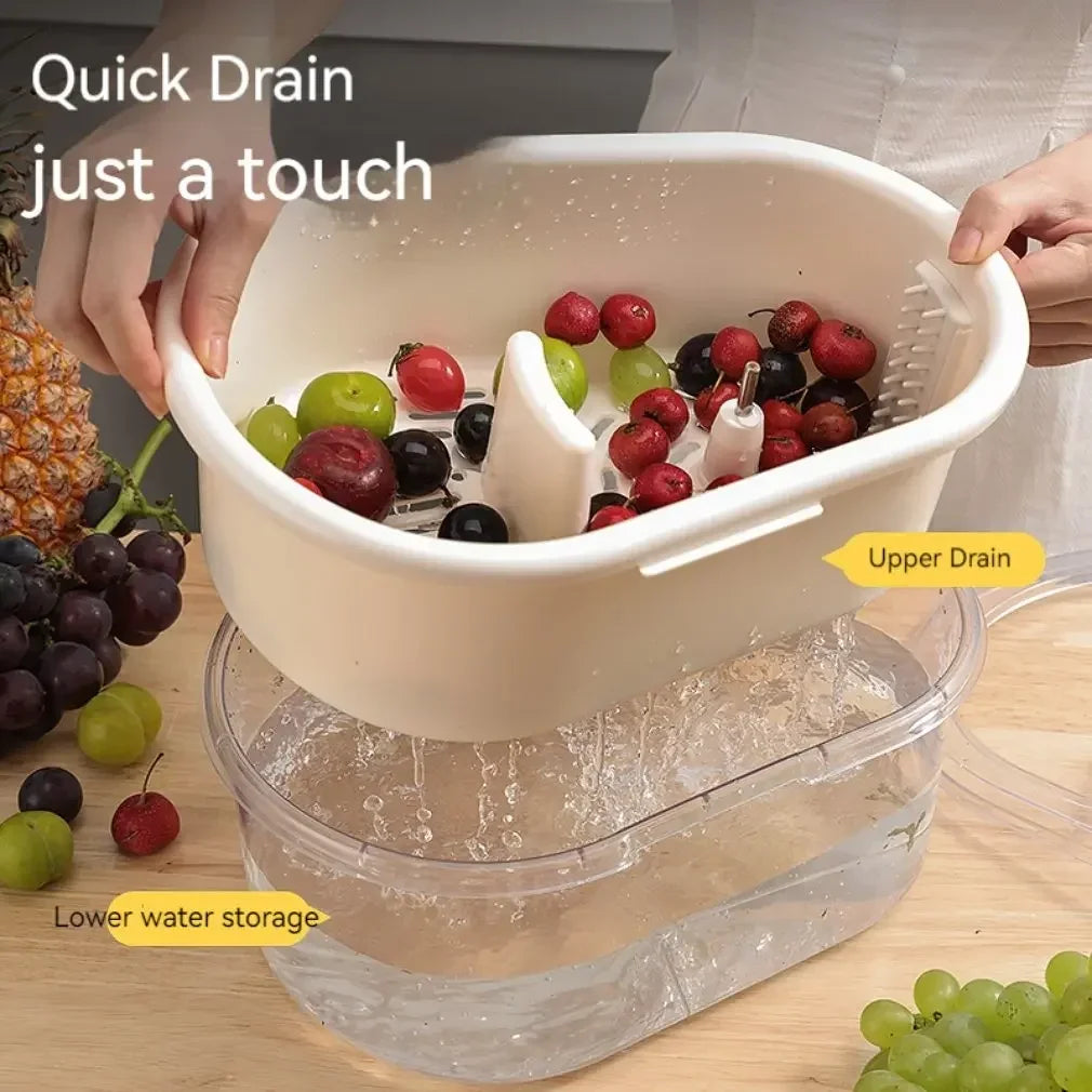 SpinFresh – Clean and Dry Your Produce in Seconds!