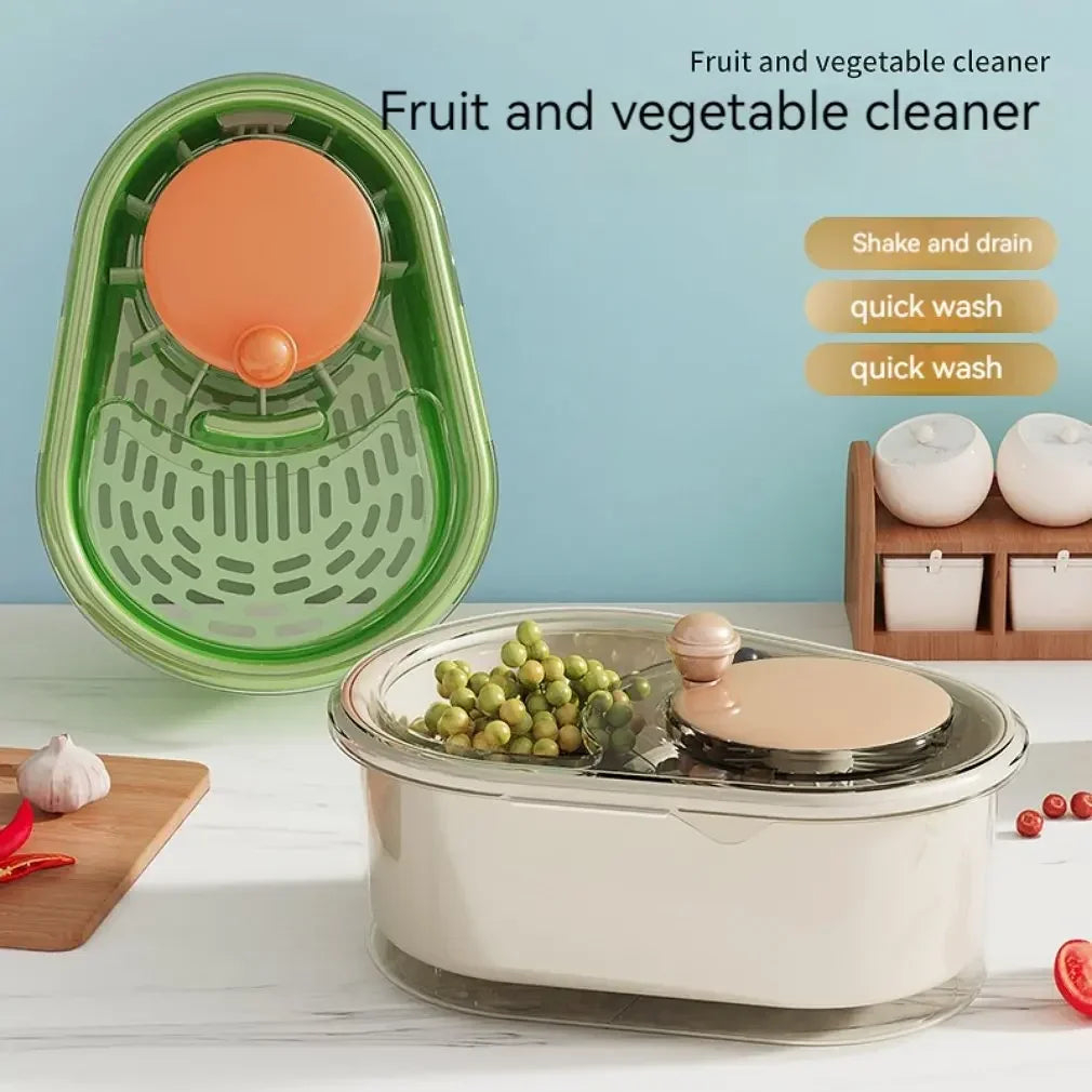 SpinFresh – Clean and Dry Your Produce in Seconds!