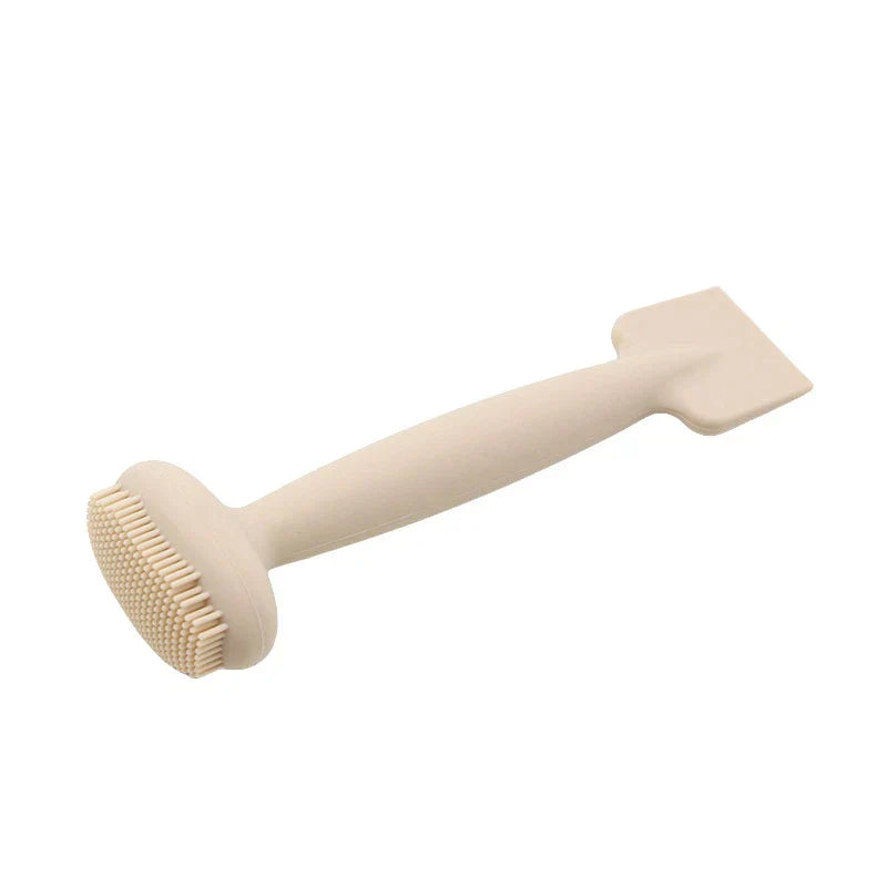 SilkDuo - 2-in-1 face mask applicator with brush & spatula