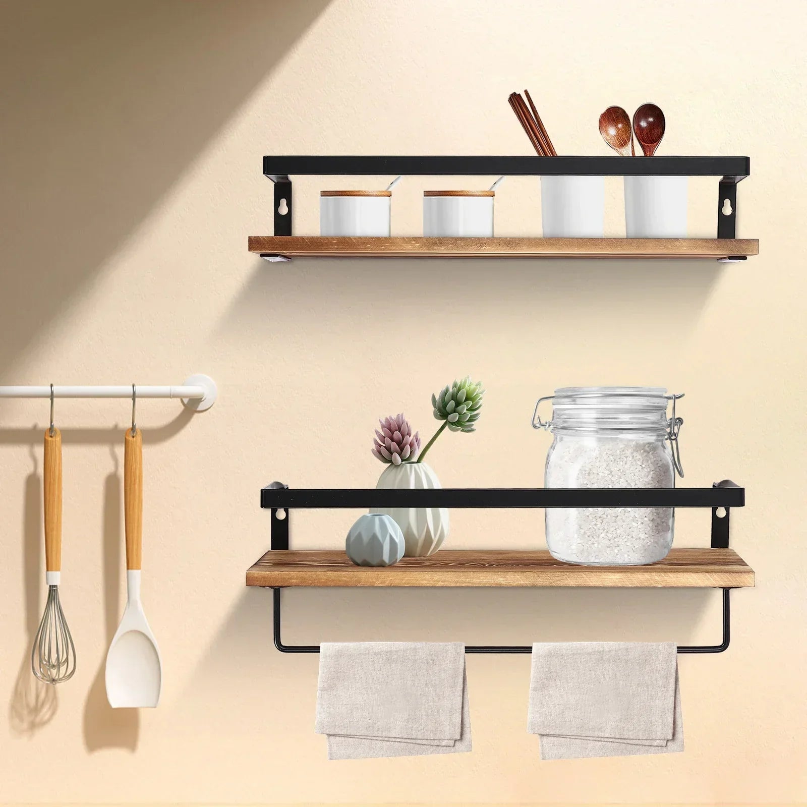WoodAura – Rustic Elegance for Your Home Organization
