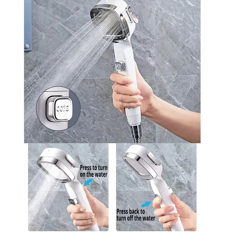 HydroLux – High-Pressure Luxury Shower with Spa Modes