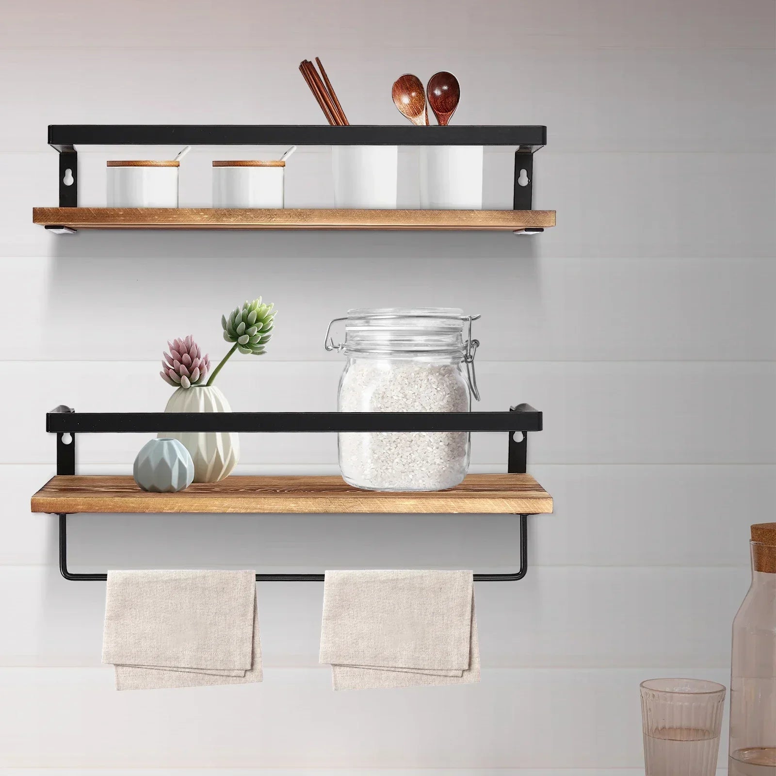 WoodAura – Rustic Elegance for Your Home Organization