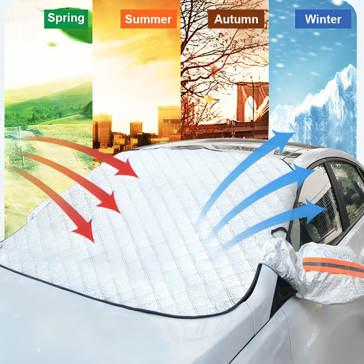 SnowCover - Magnetic windshield anti-snow cover