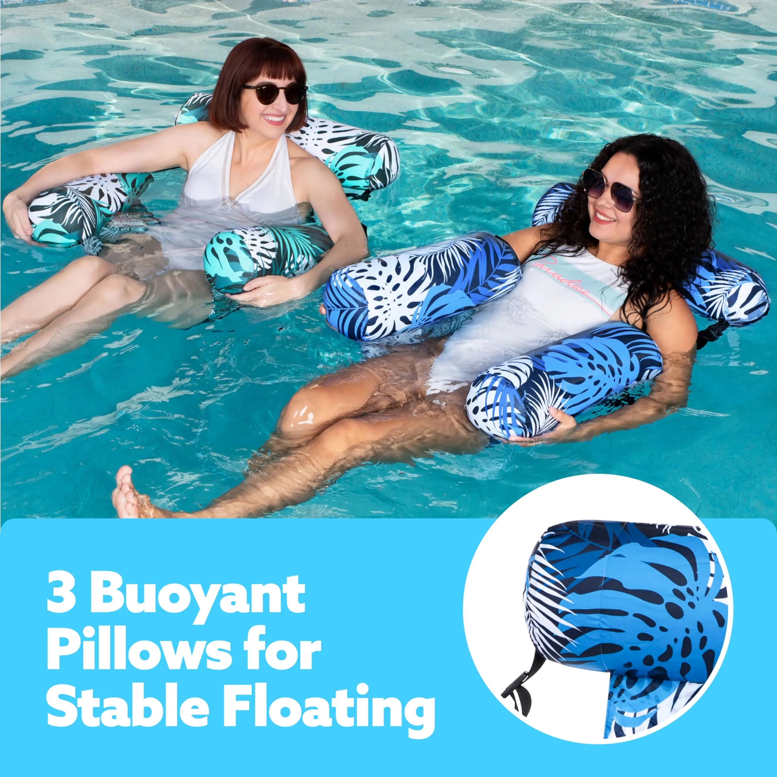 AquaLeaf – Tropical Pool Lounge Chair for Ultimate Comfort