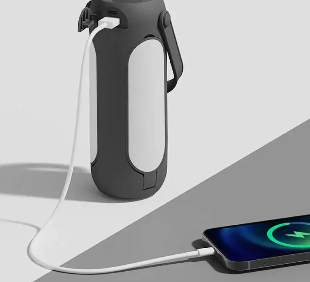 GlowMate – Portable Lantern & Power Bank. Bright Light, Full Power, Anywhere.
