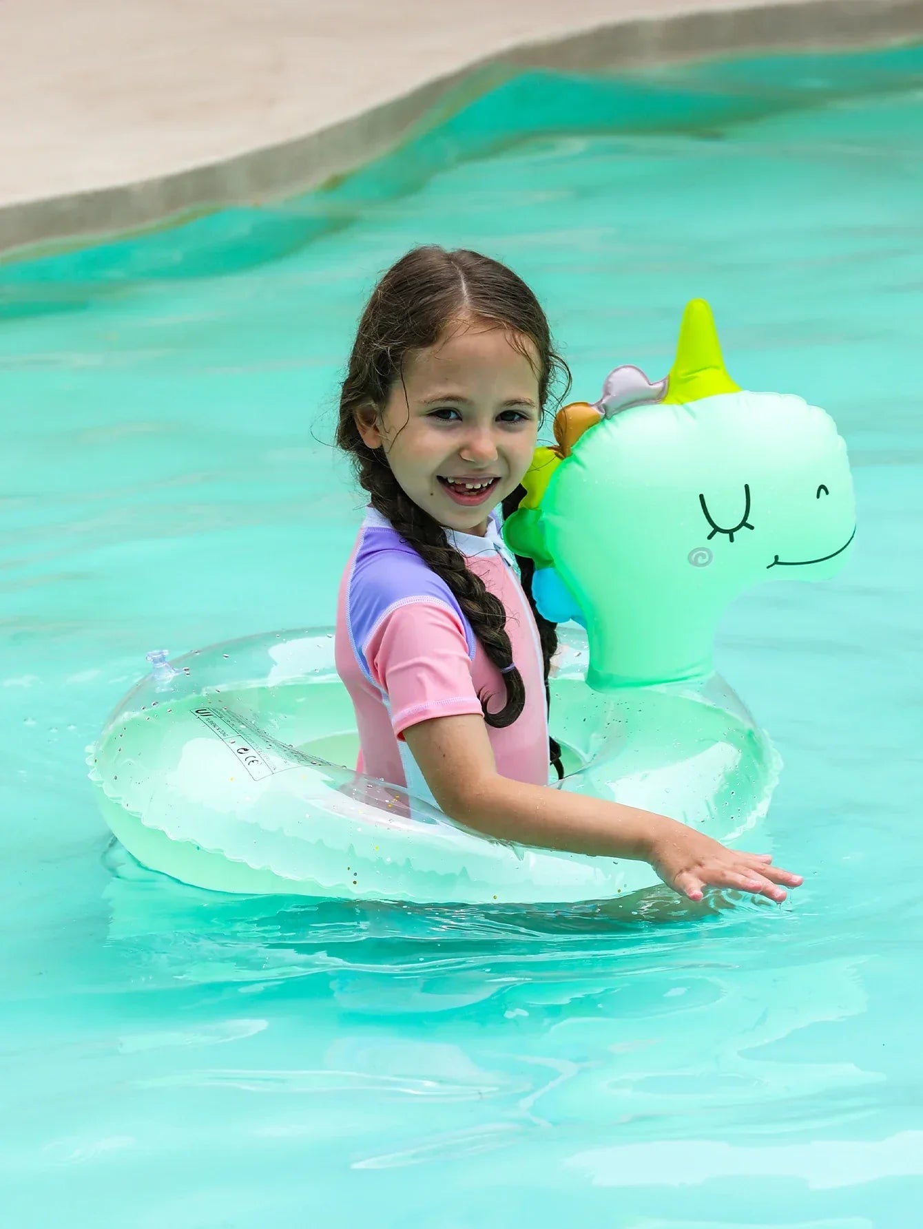 1+1 FREE | DinoFloat – The Fun and Safe Dinosaur Swim Ring for Kids