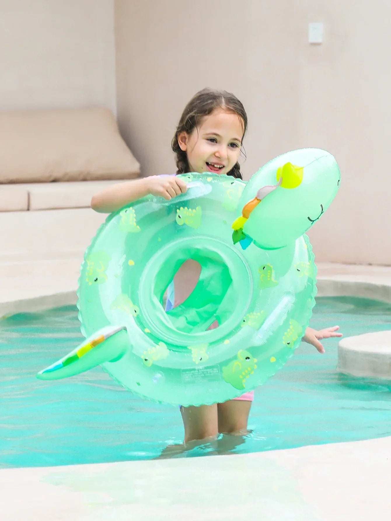 1+1 FREE | DinoFloat – The Fun and Safe Dinosaur Swim Ring for Kids