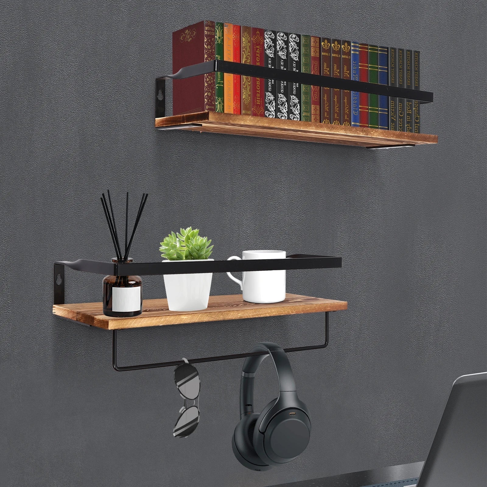 WoodAura – Rustic Elegance for Your Home Organization