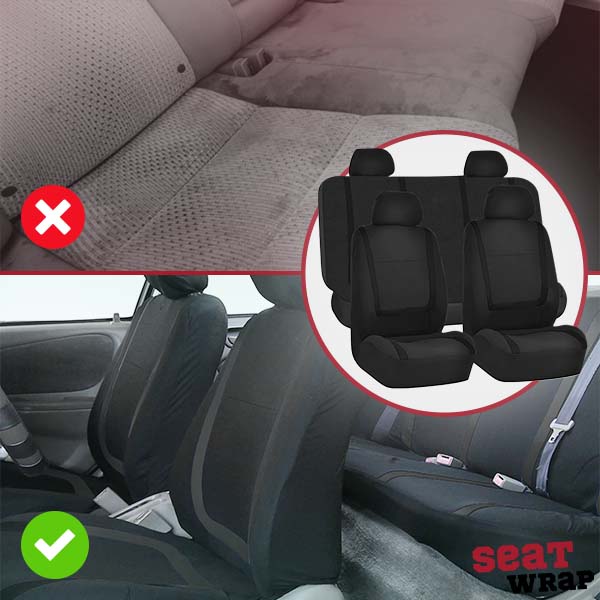 DriveGuard – Ultimate Car Seat Protection & Comfort (Set of 9)