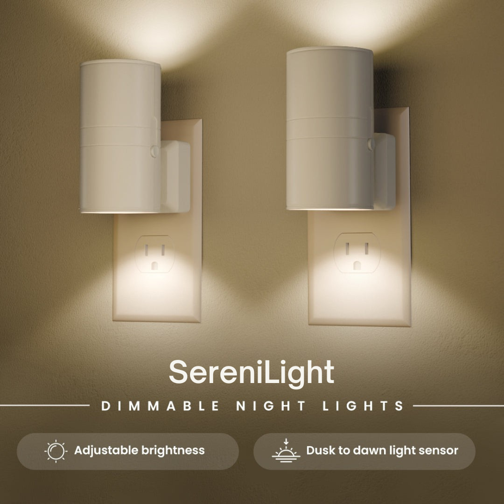 SereniLight - Dimmable night lights with sensors