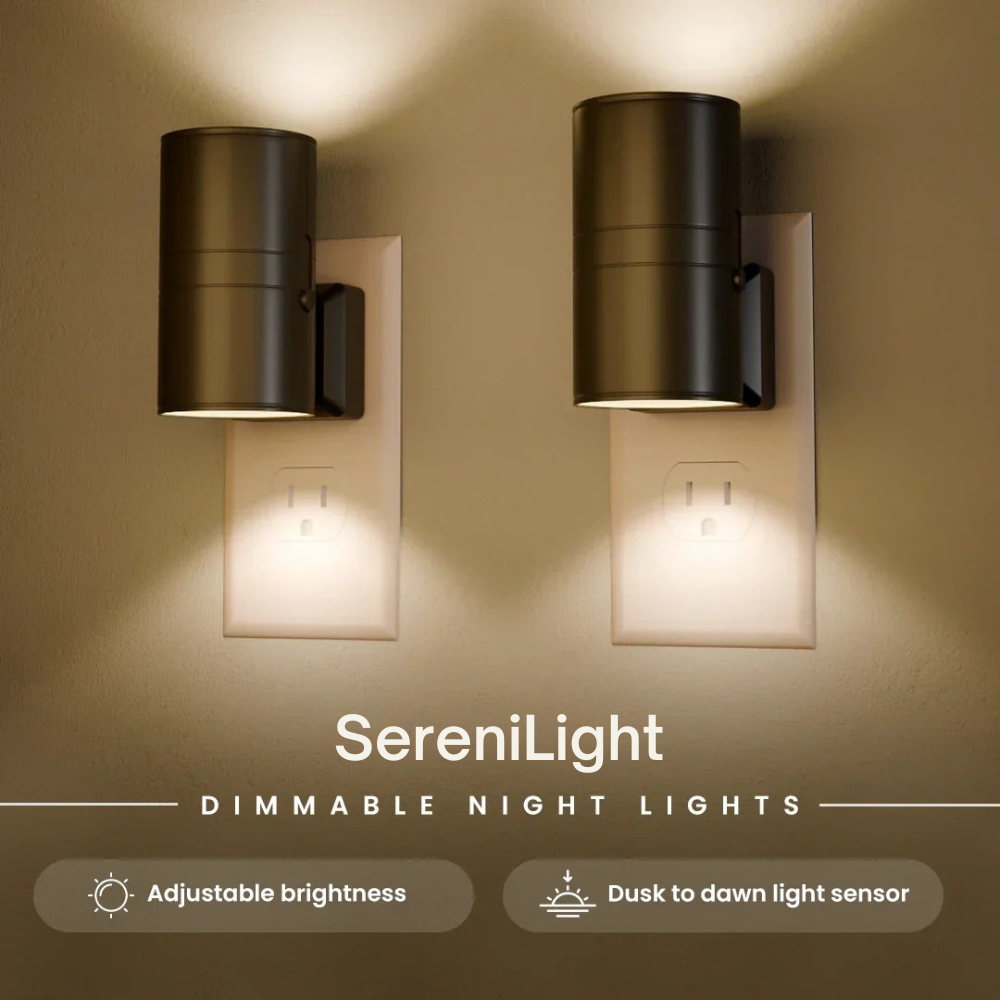 SereniLight - Dimmable night lights with sensors