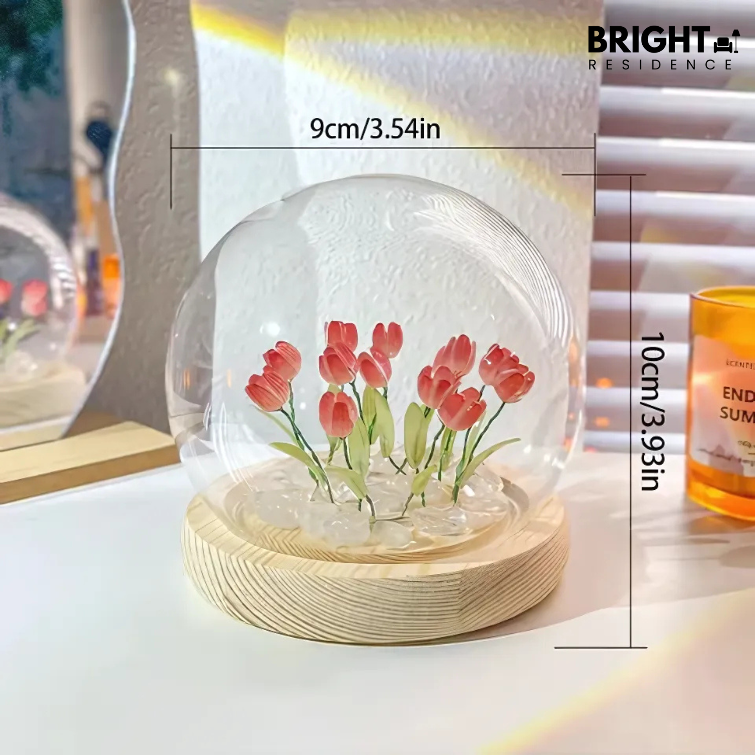 TulipGlow – Soft Light & Stylish Decor!