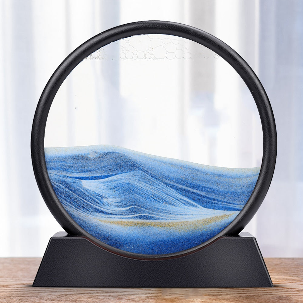 SandScape - relaxation through flowing sand art