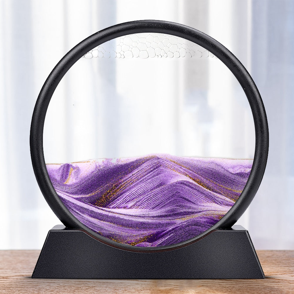 SandScape - relaxation through flowing sand art