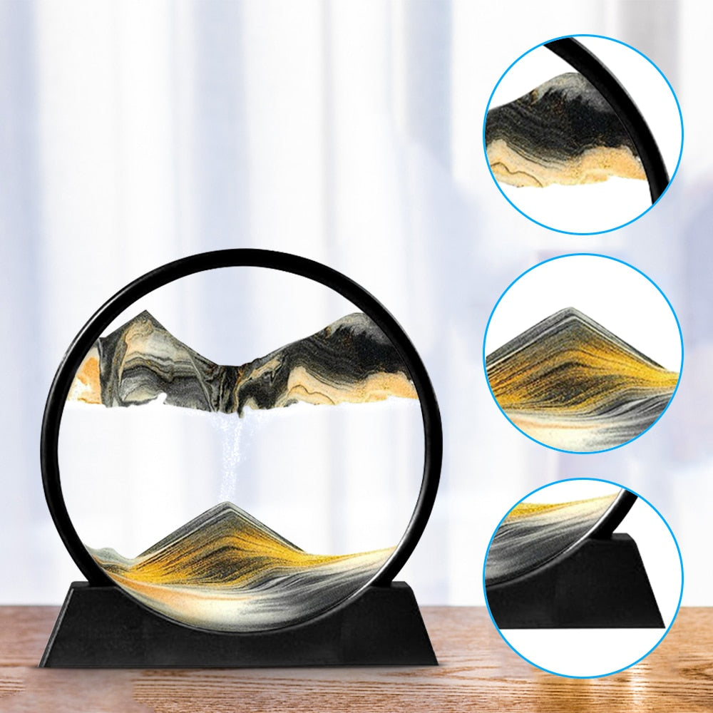 SandScape - relaxation through flowing sand art