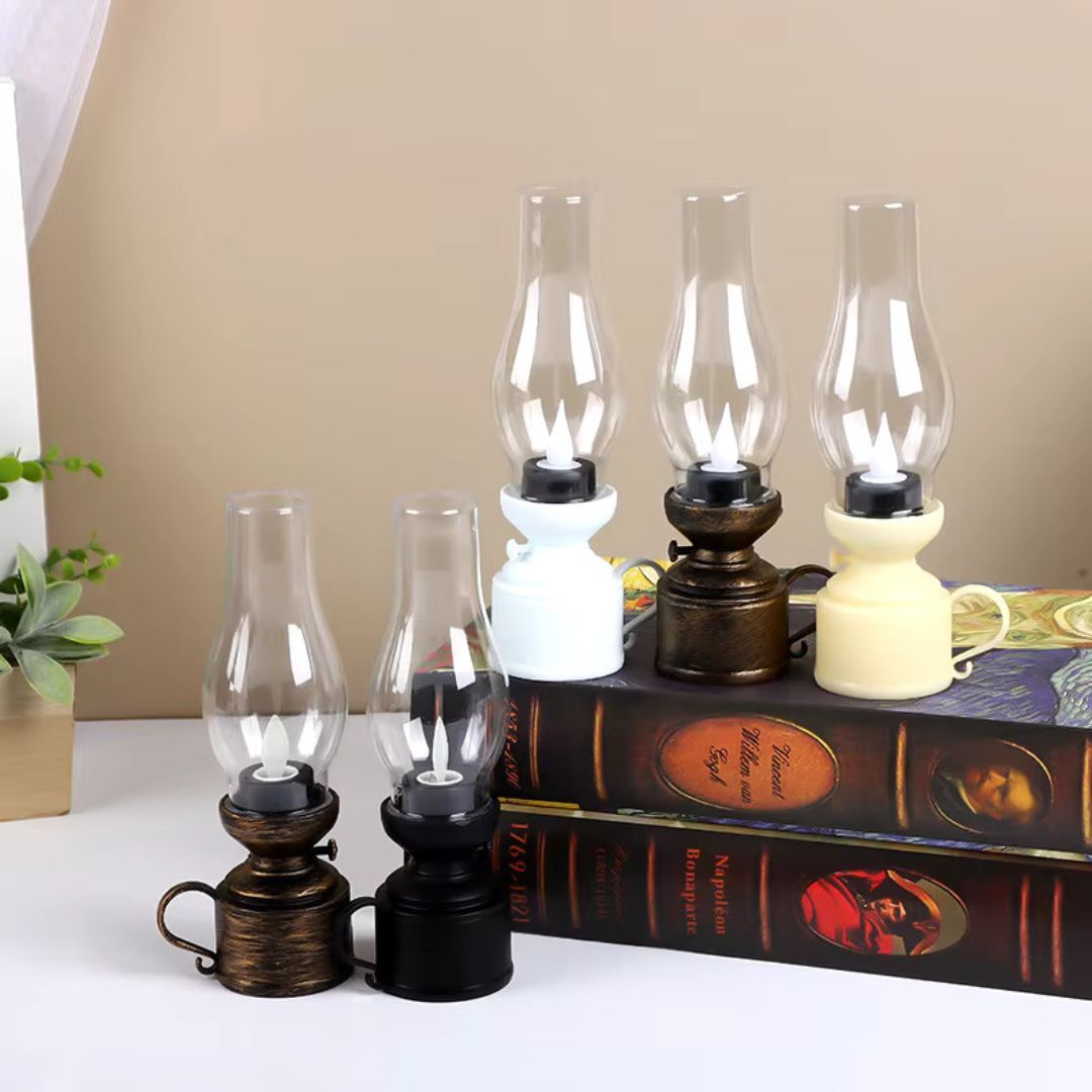 GlowFlame™ - Elegant LED oil lights for a cozy atmosphere