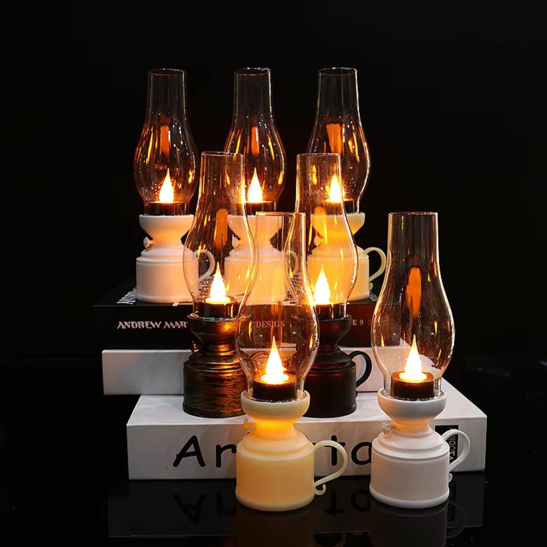 GlowFlame™ - Elegant LED oil lights for a cozy atmosphere