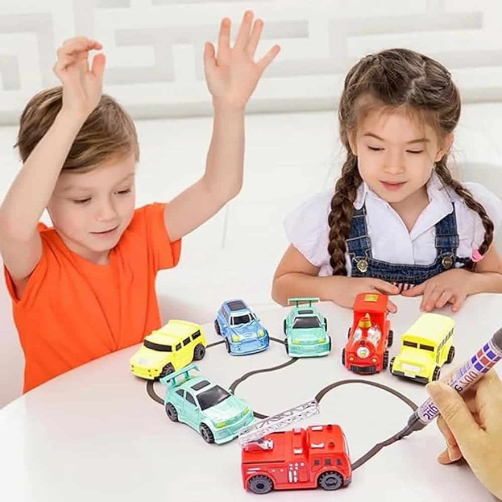MagicLine Car – The car that follows your drawings