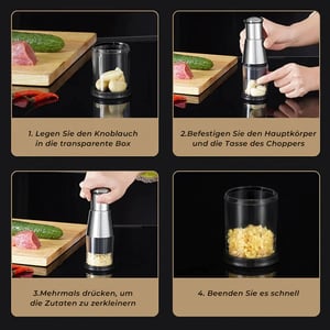 PressChop - Effortlessly chop garlic & co.
