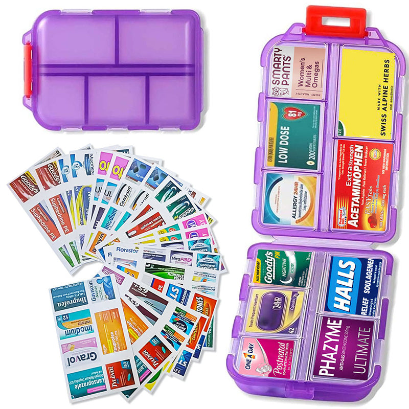 MediFlex – Never Forget Medications on the Go, Organized and Waterproo ...