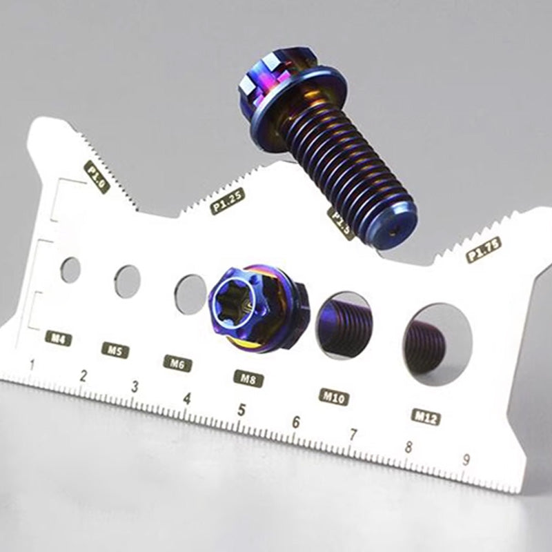 BoltKing – Stainless Steel Thread Gauge for Precise Measurements!