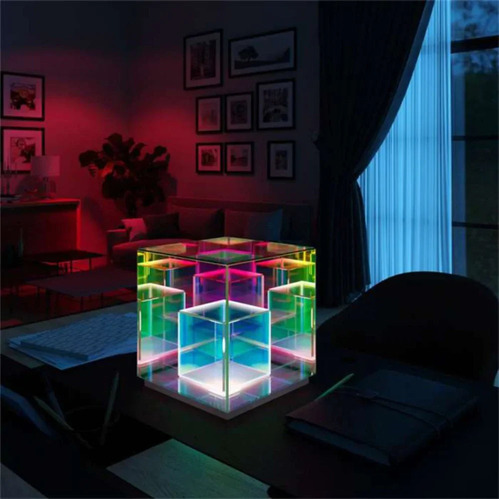 LuminoraCube – Your Room Becomes a Futuristic Gallery!