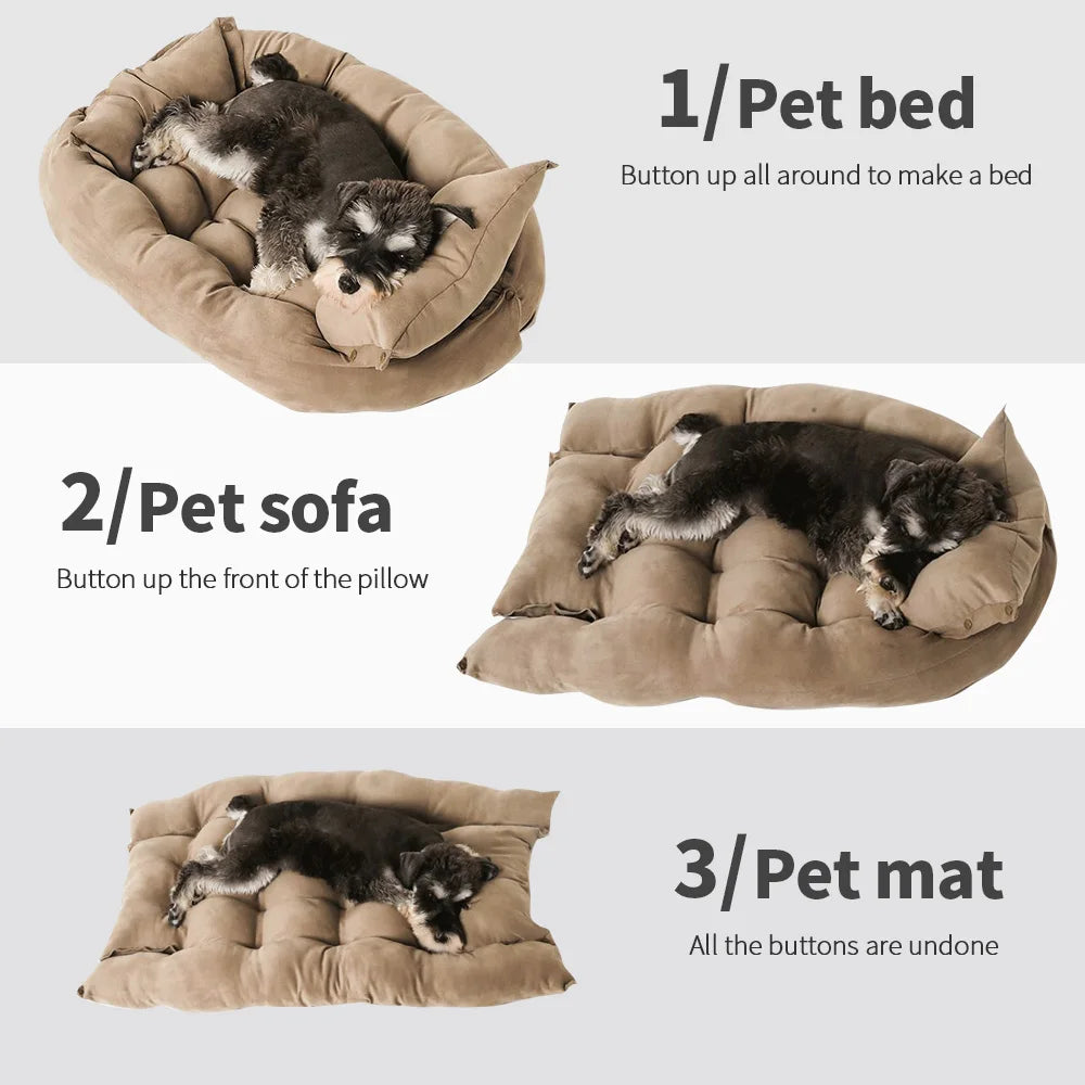 WarmDog 3-in-1 Bed – Warmth, Security & Joy for Your Pet!