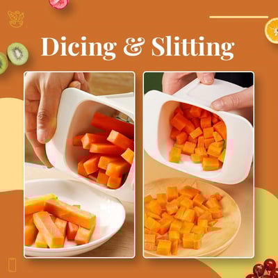 QuickDice - dice vegetables in seconds, without any risk
