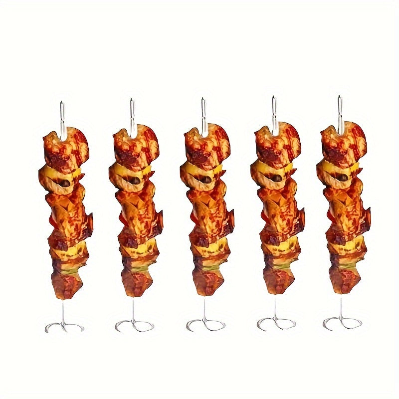 5+5 FREE | GrillElevate™ - The stainless steel skewers for even & perfect grilling