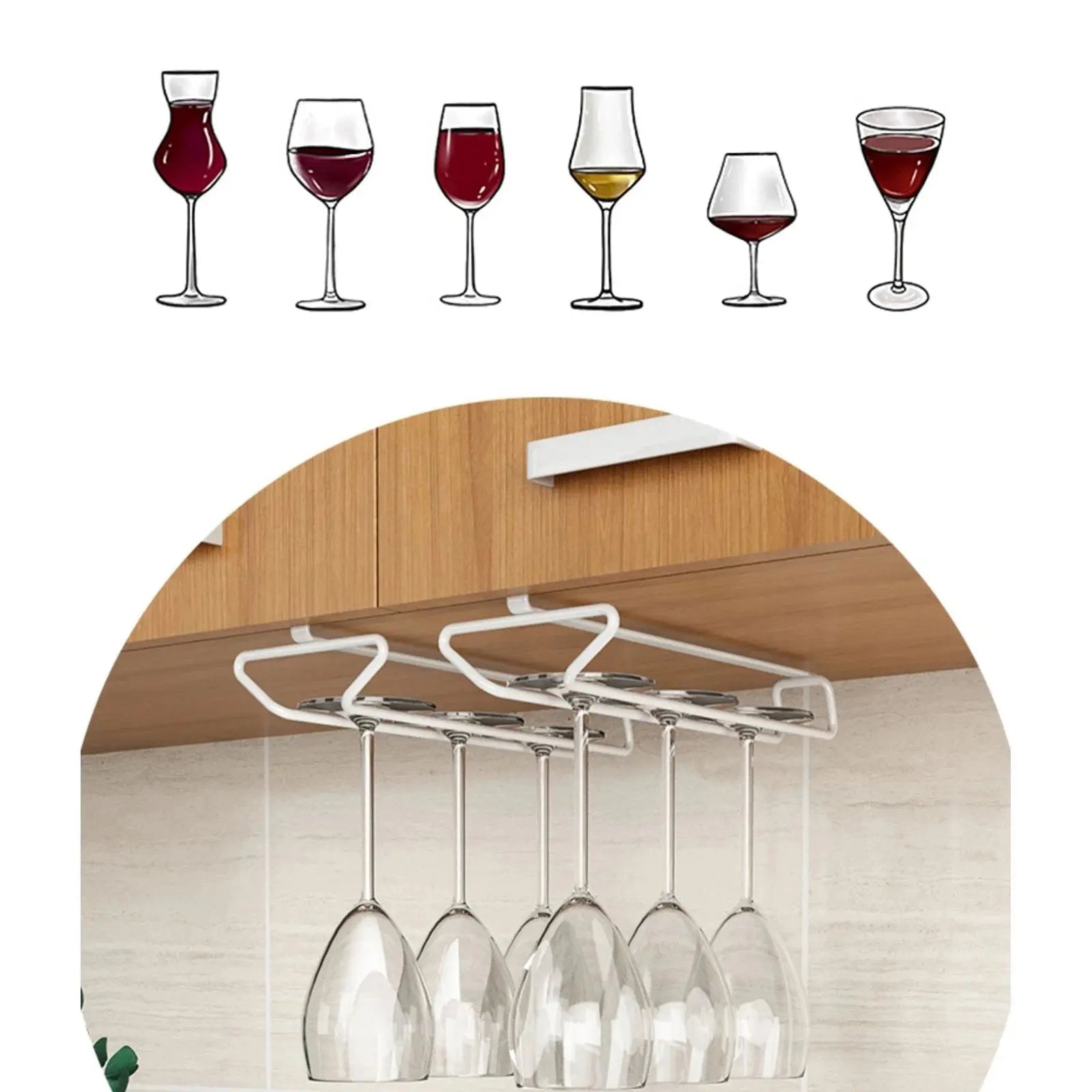 GlassShine – Elegantly Store Wine Glasses Floating!