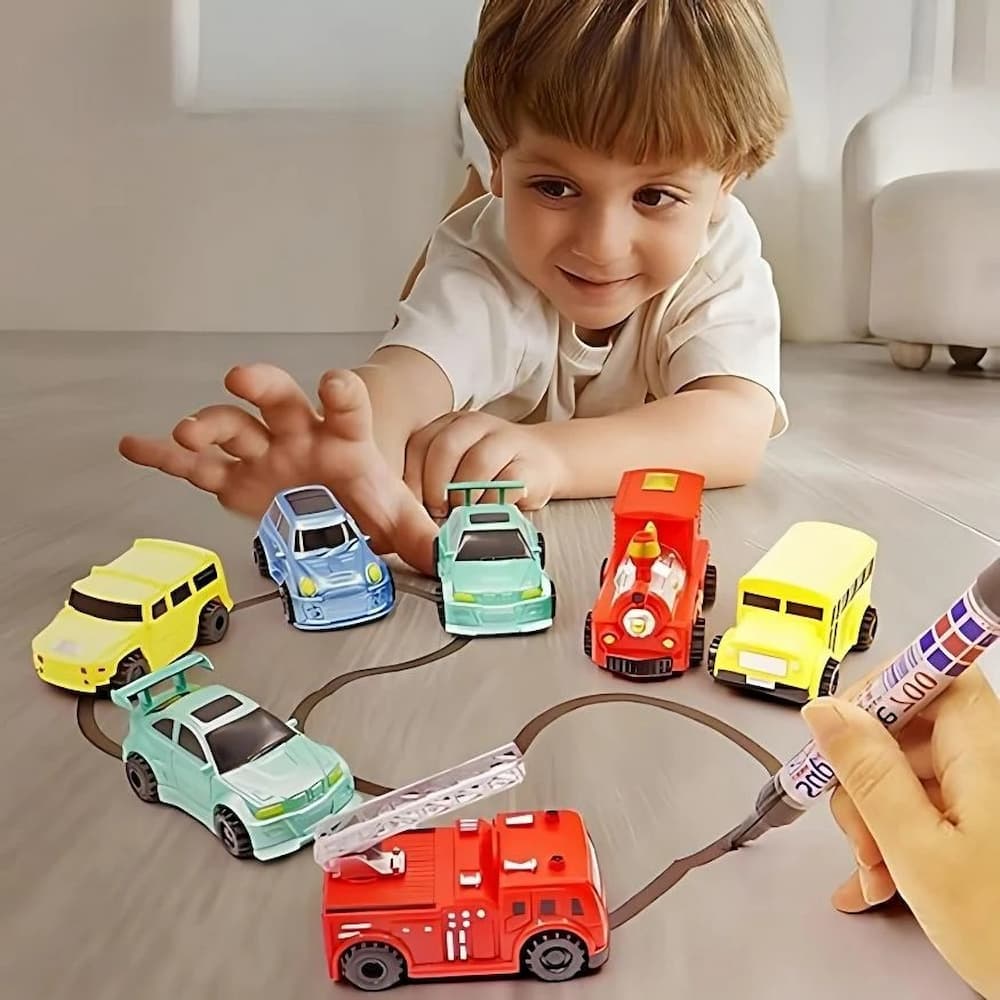 MagicLine Car – The car that follows your drawings