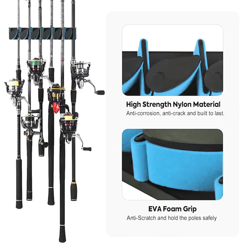 RodRack Max – Secure Your Fishing Rods with Style and Efficiency