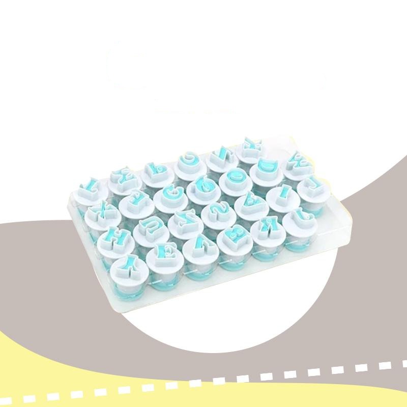 AlphaCut - 24-piece alphabet cutter set