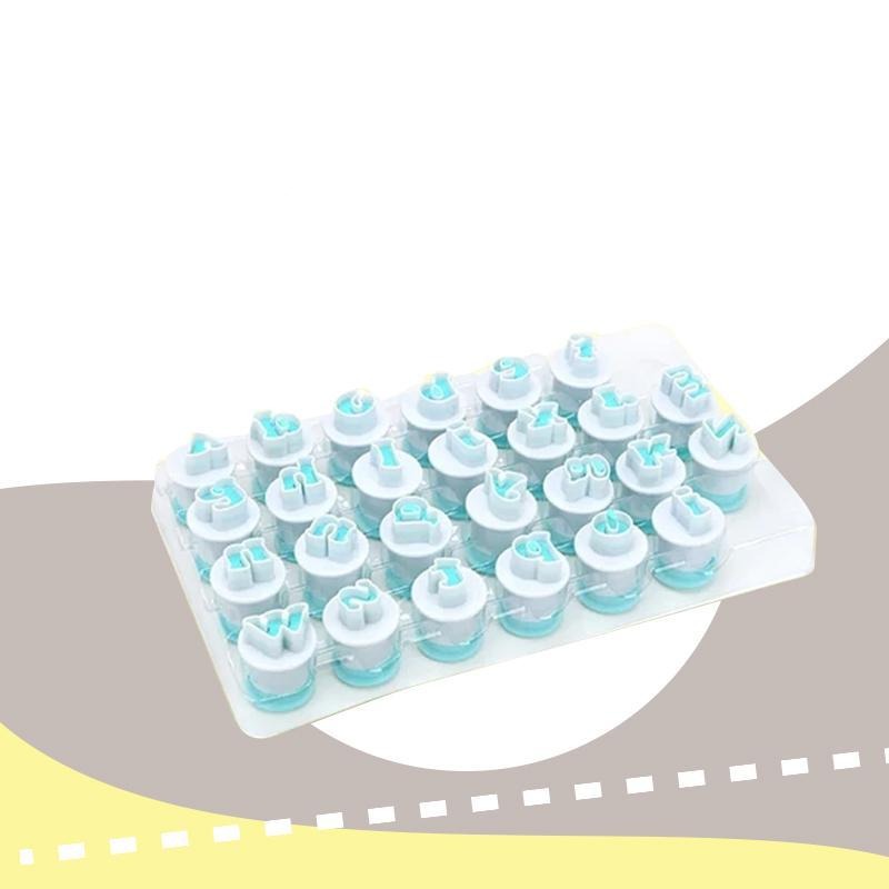 AlphaCut - 24-piece alphabet cutter set