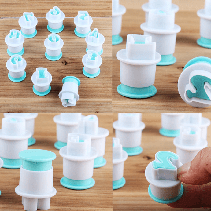 AlphaCut - 24-piece alphabet cutter set