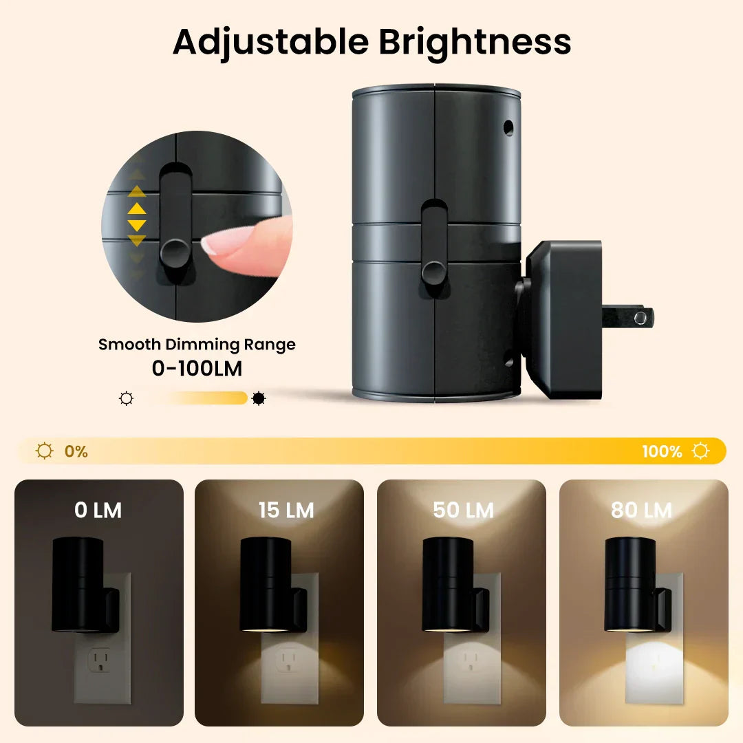 SereniLight - Dimmable night lights with sensors