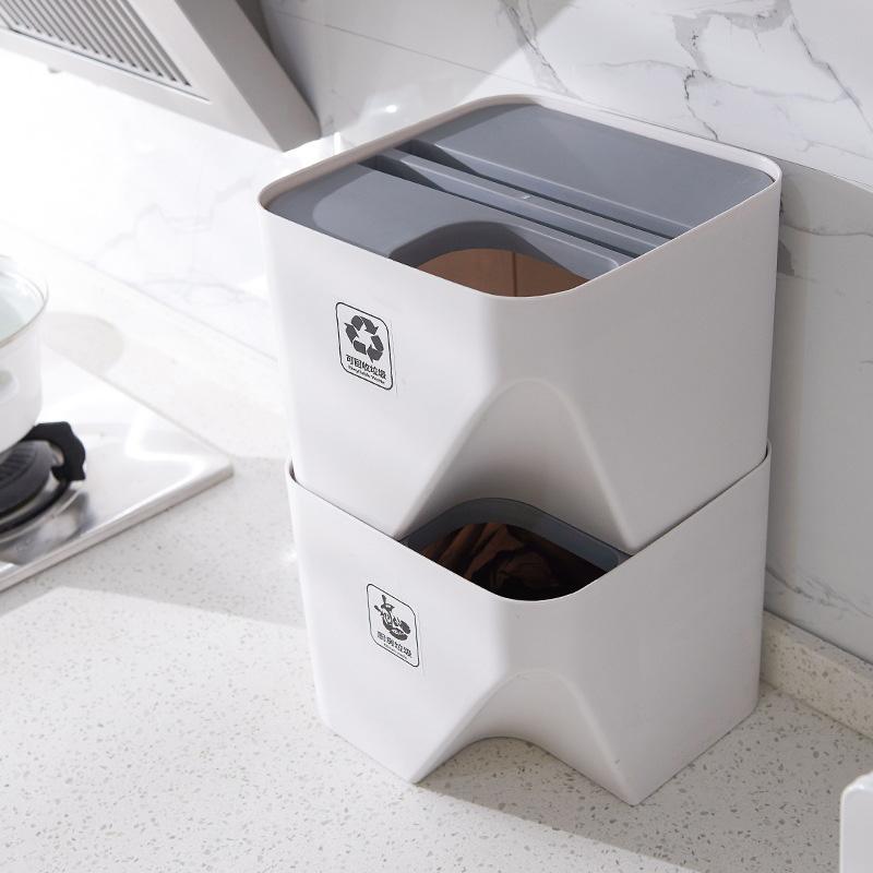 LuxuryBin – Stackable Trash Bins for Unlimited Organization!