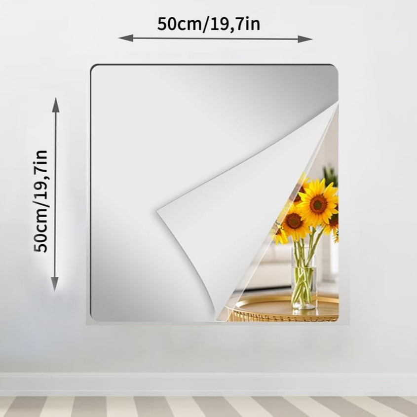 SafeReflect – The Flexible, Shatter-Proof Mirror Film for Any Space