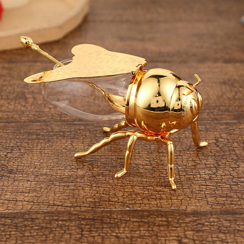 LuxeBee – Stylish Honey Pot with Unique Design