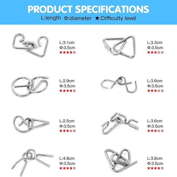 MindLink – Metal Puzzle for Sharp Minds & Strong Nerves