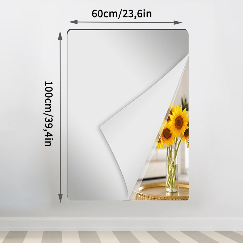 SafeReflect – The Flexible, Shatter-Proof Mirror Film for Any Space