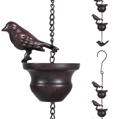 RainCharm – Elegant Rain Chain for Relaxing Garden Moments