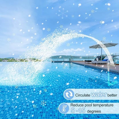 SunSpray – Transform Your Pool into a Glowing Water Show
