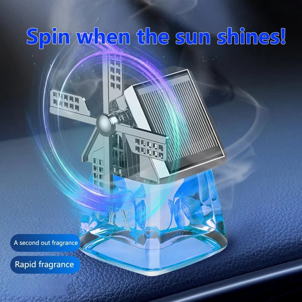 ScentSpin – Solar-Powered Freshness Anywhere