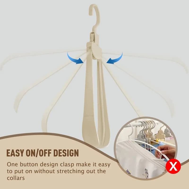 5+5 FREE | FormFix – Hang Without Wrinkles & Space-Saving!