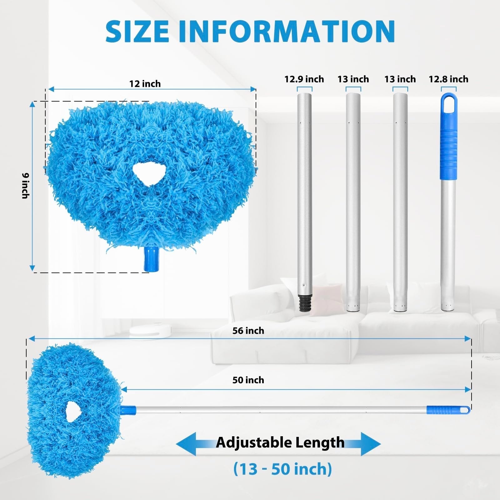 DustFlex - effortless cleaning even in hard-to-reach places