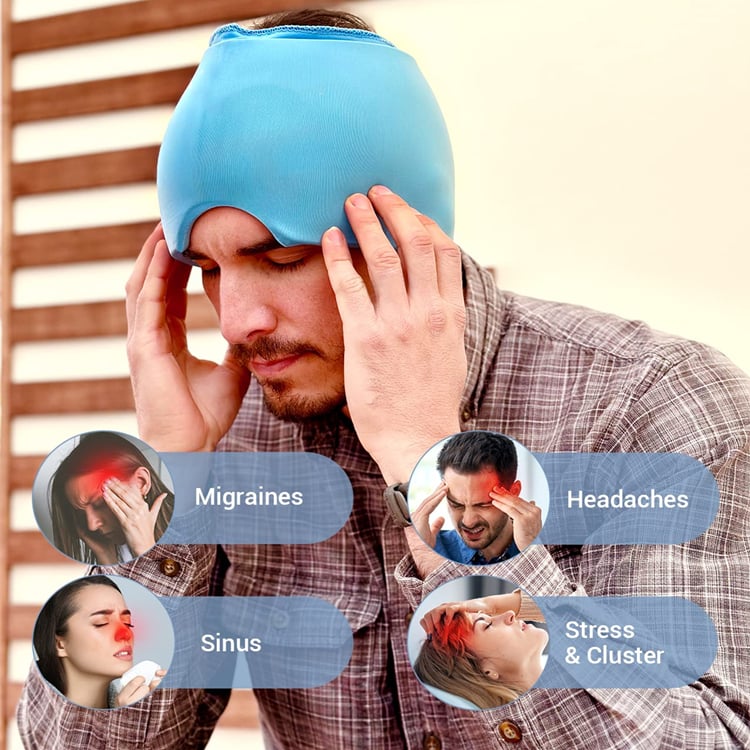 ReliefWrap – Ultimate Comfort for Migraine and Tension Relief