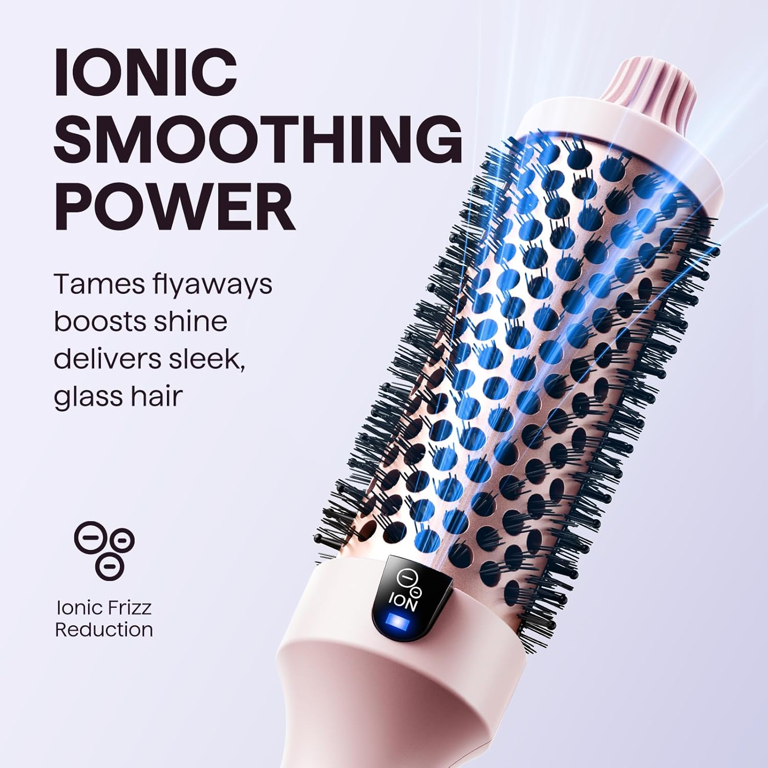 GlamWave Pro – The Ionic Thermal Brush for Shiny, Voluminous Hair