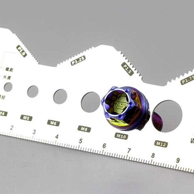 BoltKing – Stainless Steel Thread Gauge for Precise Measurements!